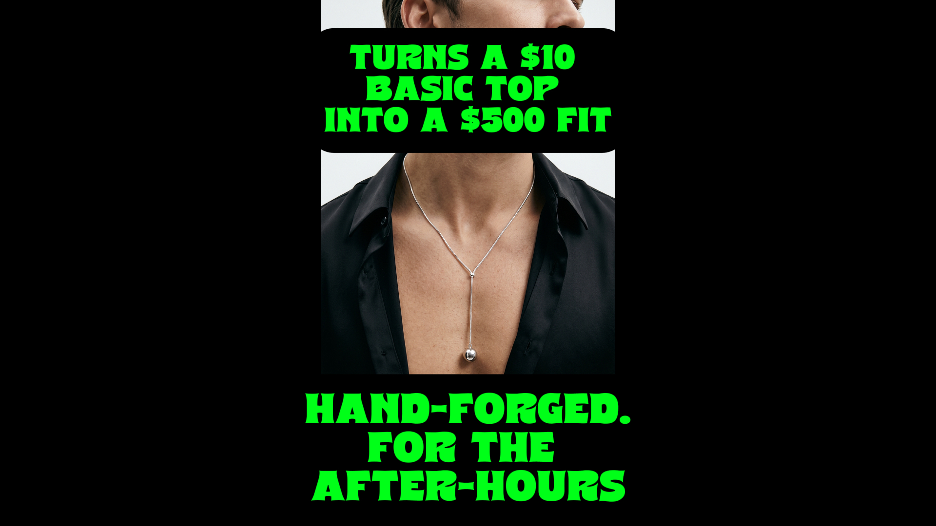 Men's Jewelry Hook Ad